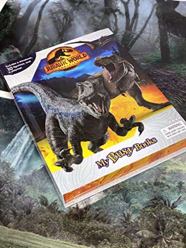 Jurassic World Dominion My Busy Books - £6 @ Amazon