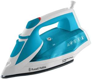 Russell Hobbs 23040 Supreme Steam Traditional Iron, 2400 W, 320 ml, Blue/White £16.99 @ Amazon