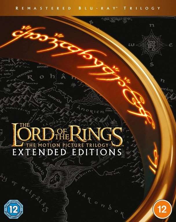 The Lord of the Rings Trilogy: Extended & Remastered Editions (HMV Exclusive) [Blu-Ray] - £21.99 Delivered @ HMV