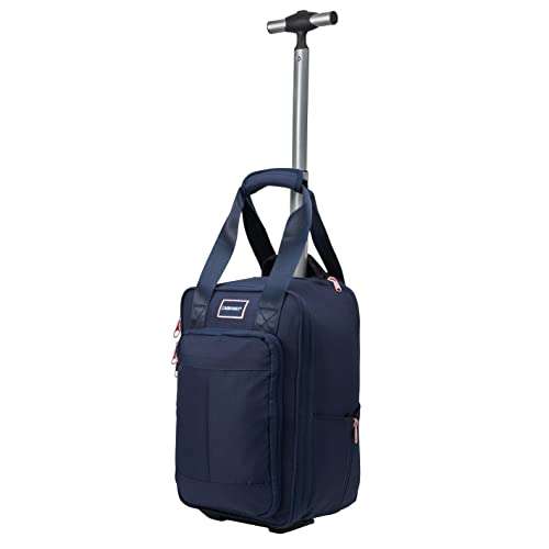 Cabin Max Narvik 2.0 Stowaway 20L Trolley Case 40x20x25 cm (Navy/Pink) £39.99 - Sold and dispatched by Cabin Max UK on Amazon