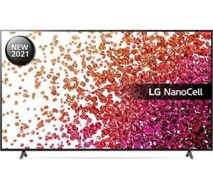 LG 75NANO756PA 75" Smart 4K Ultra HD HDR LED TV with Google Assistant & Amazon Alexa - £755.10 Delivered With Code @ Currys