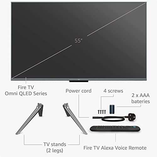 Amazon Fire TV 55-inch Omni QLED
