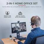 Trust Doba 2-in-1 Home Office Set, USB Headset with Microphone, HD Webcam 720p - £12.99 @ Amazon