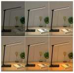 Aukey LED Desk Lamp w/ 5 Colour Temperatures , 7 Brightness Levels + USB Charging Port - Sold By fone-central