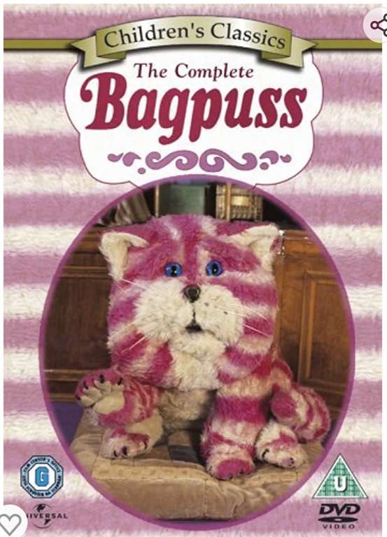 Bagpuss: The Complete Bagpuss DVD used £1.99 @ Music Magpie