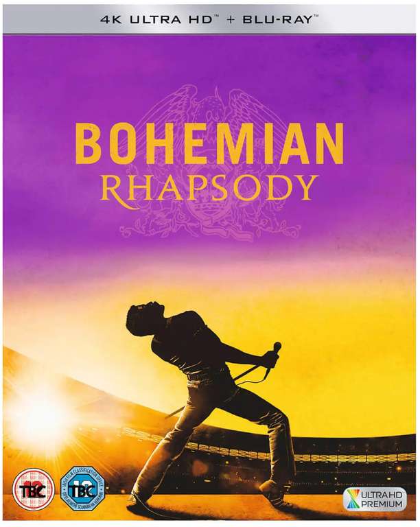 Bohemian Rhapsody 4k Blu Ray new and sealed churchstreet.records