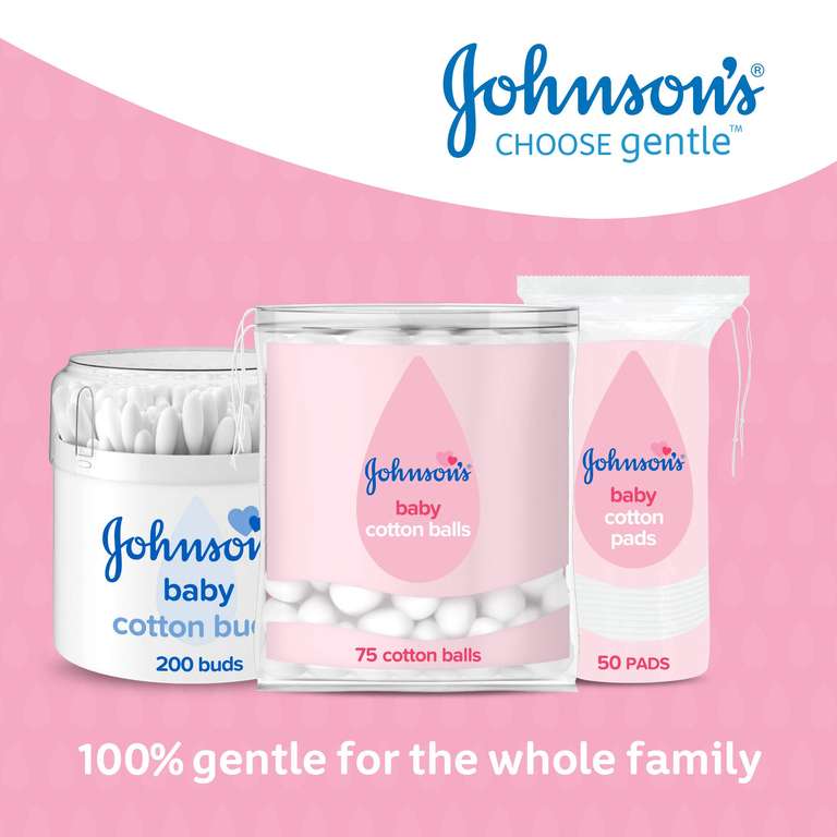 Johnson's Baby Cotton Balls (95p/85p with Subscribe & Save)