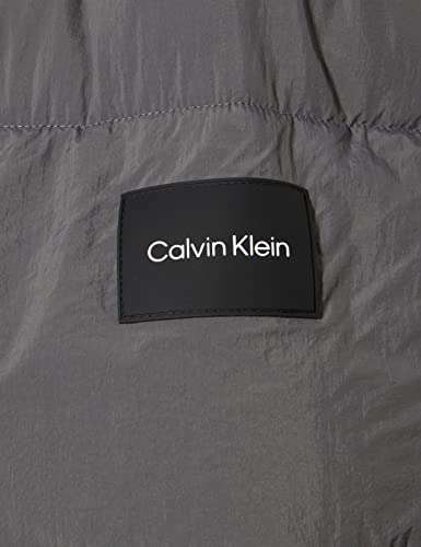 Calvin Klein Men's Crinkle Nylon Puffer Jacket Padded Size XL