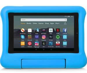 Amazon Kid-Proof Case for Fire 7 tablet | Only compatible with 9th-generation tablet (2019 release), for ages 3–7, Blu - £17.99 @ Amazon