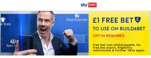 £1 free bet to use on BuildABet for the Man Utd v Liverpool @ Skybet - Select accounts