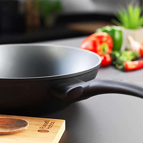 Russell Hobbs RH01856EU7 Stir Fry Pan, Non-Stick Premium Design Induction Pan, Metal Utensil Safe - 28cm