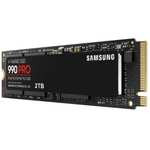 Samsung 990 PRO 2TB SSD M.2-2280 PCI Express 4.0 X4 NVMe Solid State Drive £159.25 with code @ Tech Next Day