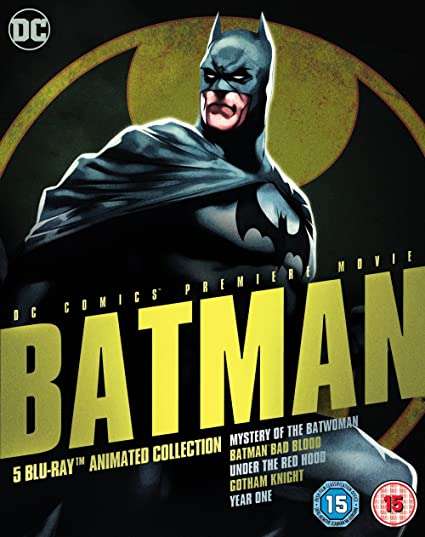 Batman: 5 Animated Film Boxset Collection (DVD) - £6.99 @ eBay / lemon3898