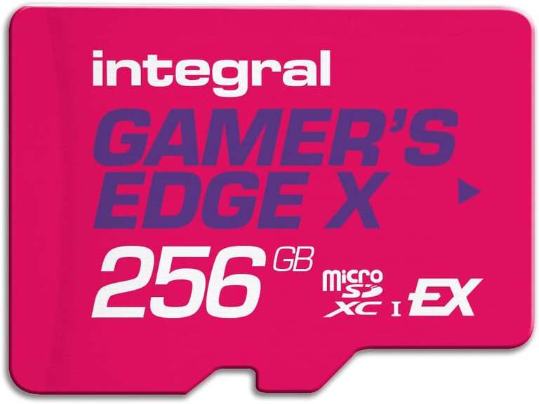 Memory Card Computer Part Integral Gamer's Edge X 256GB microSD Express Switch 2 at PC-Lape ...