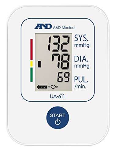 A&D Medical Blood Pressure Monitor Upper Arm Blood Pressure Machine NHS Approved UA-611 - £14.95 @ Amazon