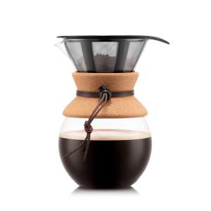 Bodum pour over coffee maker with filter £16.95 with code + £4.92 delivery - free over £50 @ Bodum
