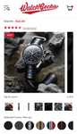 Flat Links Version Berwick Stainless Steel Watch Strap 20 & 18mm - Silver & 50% off Sale