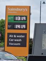 Unleaded Petrol £1.319p @ Sainsburys Ashton-under-Lyne