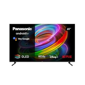 Panasonic TX-65MZ700B, 65in 4K Ultra HD OLED Smart 2023 TV, High Dynamic Range (HDR), Dolby Atmos & Dolby Vision, Android TV