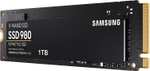 Samsung 980 1TB PCIe 3.0 (up to 3.500 MB/s) NVMe M.2 Internal Solid State Drive (SSD) (MZ-V8V1T0BW) By Ebuyer