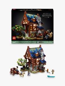 LEGO Ideas 21325 Medieval Blacksmith £127.99 / Icons 10297 Boutique Hotel / Architecture 21056 Taj Mahal £83.99 + more in post @ John Lewis