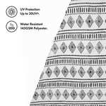 Aztec Print Water Resistant Shade Sail (3x3x3m) - £12.99 Delivered (UK Mainland) @ Vonhaus