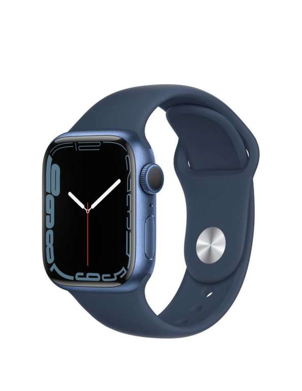 APPLE Watch Series 7 - Midnight Aluminium with Midnight Sports Band, 41 mm - £279 at Currys