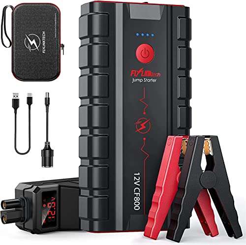 FLYLINKTECH 3000A Peak Lithium Battery Jump Starter, Power Bank with LED Light, QC 3.0 - £59.99 sold by Benoone @ Amazon