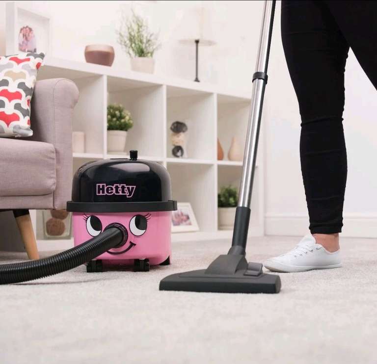 Hetty Pink Vacuum Cleaner - HET160 