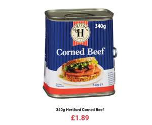 340g Hertford Corned Beef