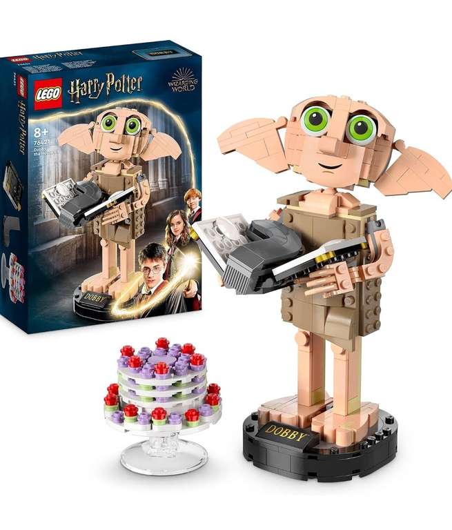 LEGO Harry Potter Dobby the House-Elf Figure Set 76421. Free click And collect