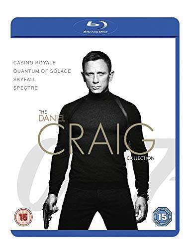 James Bond: The Daniel Craig Collection [4 Film] [Blu-ray] £6.77 @ Amazon