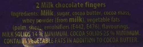 Cadbury Twirl Chocolate Bar, 43g 43p /41p subscribe and save @ Amazon