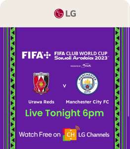 FIFA World Club Cup - Man City vs Urawa Reds Via LG TV