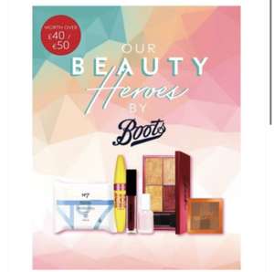 Boots Beauty Heroes Gift Box (£1.50 C&C)