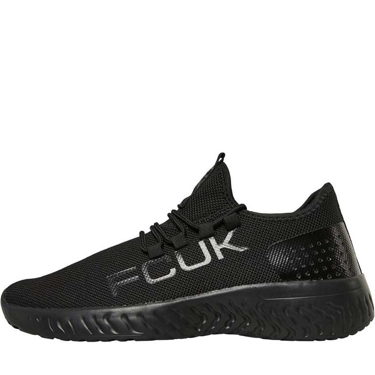 French Connection Mens FCUK Cloud Trainers White/Black £19.99 + £4.99 ...