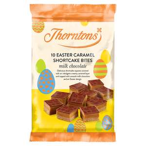 Thorntons 10 Easter Caramel Shortcake Bites Milk Chocolate 50p @ Co-op