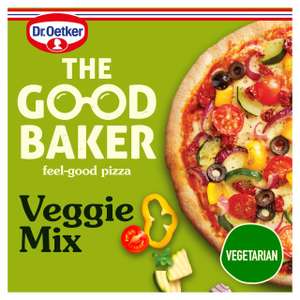 Dr Oetker The Good Baker Stonebaked Sourdough Vegetable Pizza 390g £1.50 @ Asda