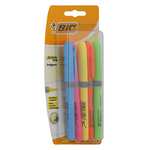 BiC Highlighter Pens with Chisel Tip, Long-lasting, Assorted Colours, 5 count (Pack of 1) - £2.60 @ Amazon
