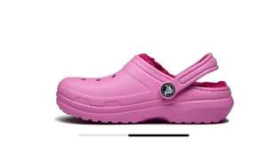 Crocs kids Classic Lined Ch99 in pink. With code