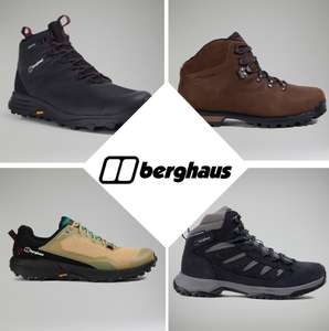 25% Off All Berghaus Footwear with code (includes Sale & Gore-Tex) + Free Delivery over £80 + Fixed for life guarantee