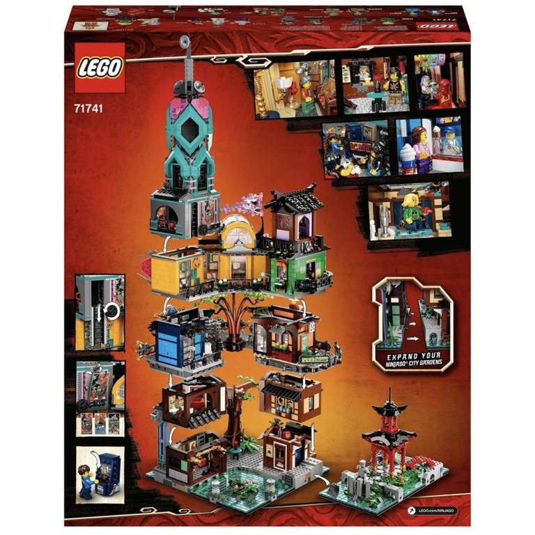 LEGO NINJAGO 71741 Legacy City Gardens - Click & Collect Only