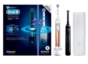Oral-B Genius 8900 Electric Toothbrush Duo with code
