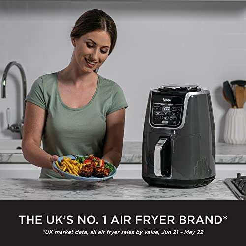 Ninja Air Fryer Max [AF160UK] 5.2 Litres, Grey and Black - £109 @ Amazon
