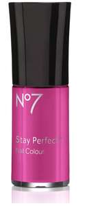 Buy Any x2 No7 Stay Perfect Nail Colour, Nail Polish And Get A Free No7 Skincare Treats Set Gift, £1.50 C&C