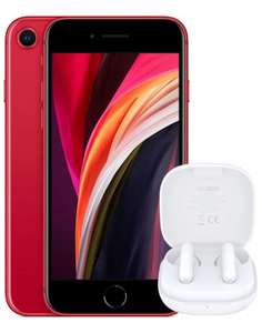 Apple iPhone Se 2020 64GB Fair Used Red / White Smartphone + Free Alcatel S150 Headphones - £96.47 Delivered @ Clove Technology
