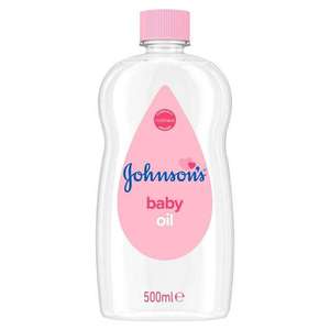 Johnson's Baby Oil 500ml - 99p @ Tesco