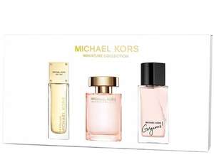 Michael Kors 3 Piece Miniature Fragrance box eau de parfum Gift Set 3 x 5ml - Wonderlust, sexy amber & Gorgeous