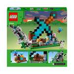 LEGO 21244 Minecraft The Sword Outpost - £30.01 with voucher @ Amazon
