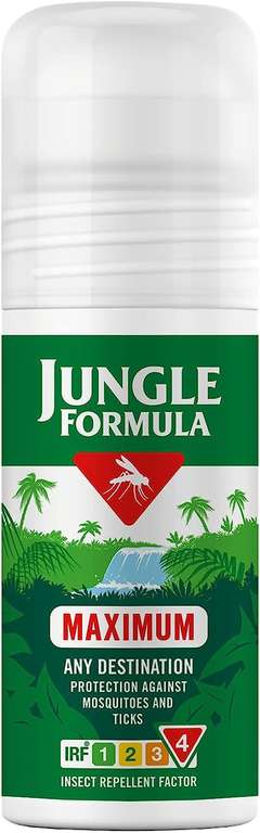 Jungle Formula Maximum Insect Repellent 50ml Roll-On - £3.44/£4.04 with voucher